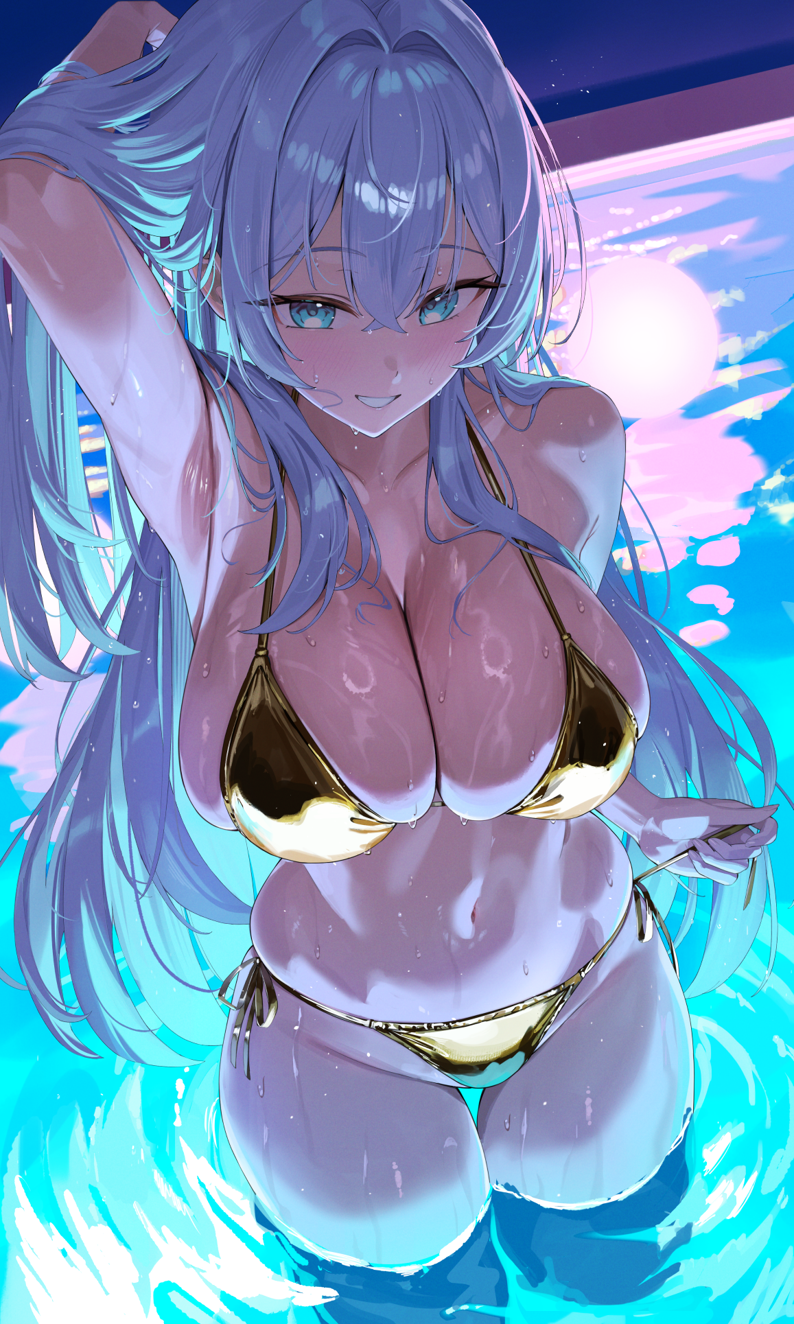 #1 金ビキニシオンさん