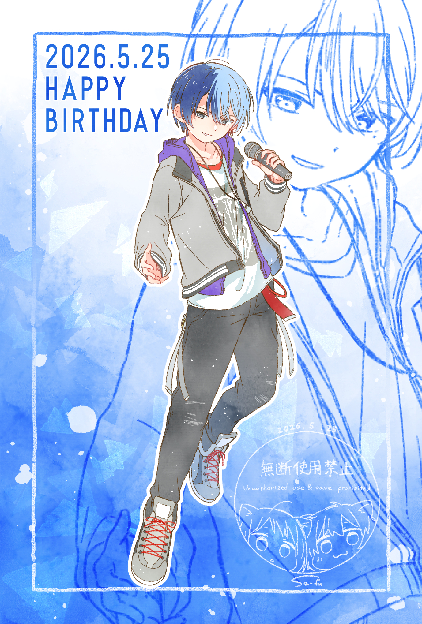 #6 初心にかえって初期衣装を描いてみた⑲