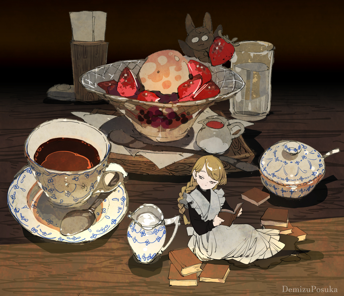 #6 コーヒーにいちごあんみつ