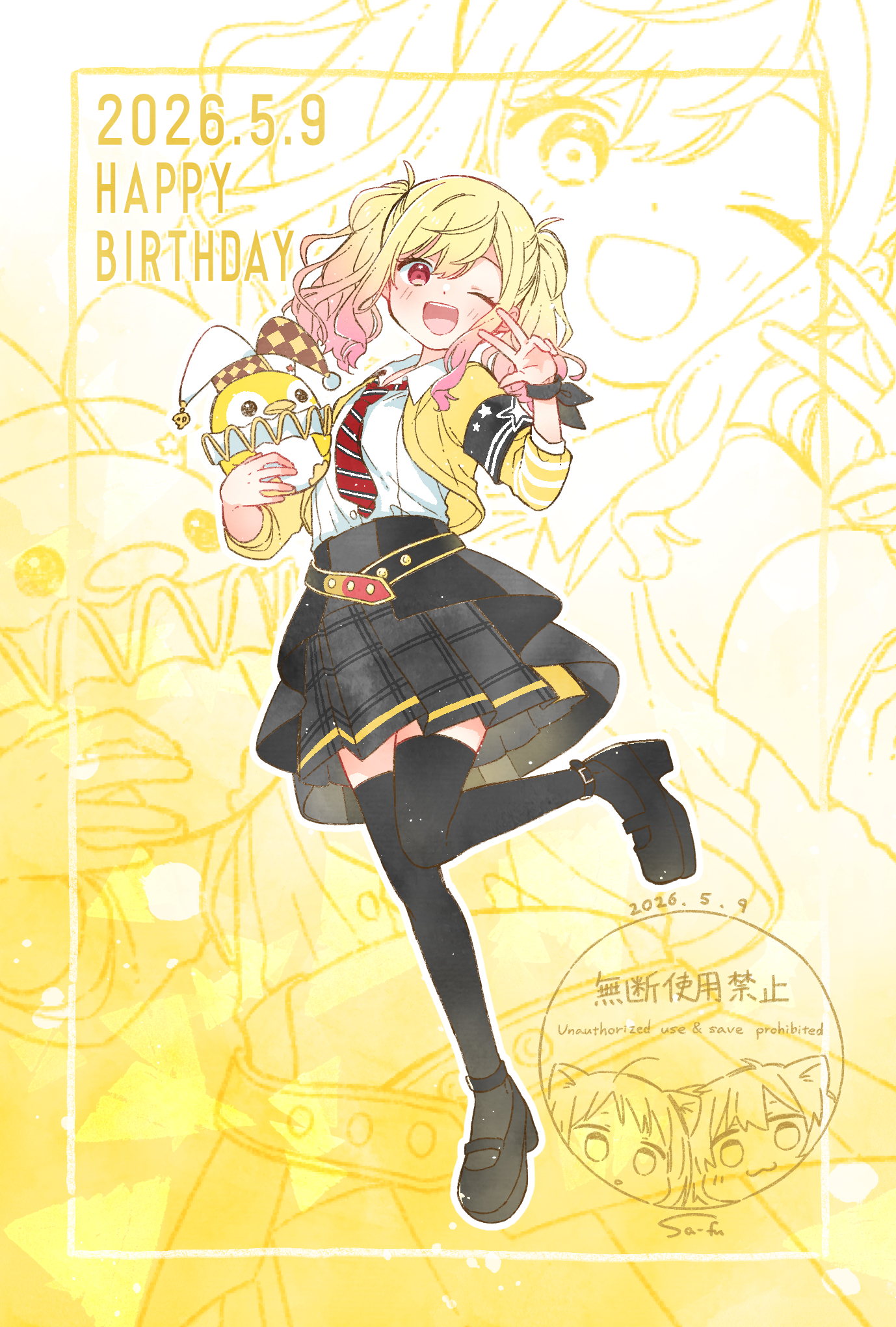#11 初心にかえって初期衣装を描いてみた⑰