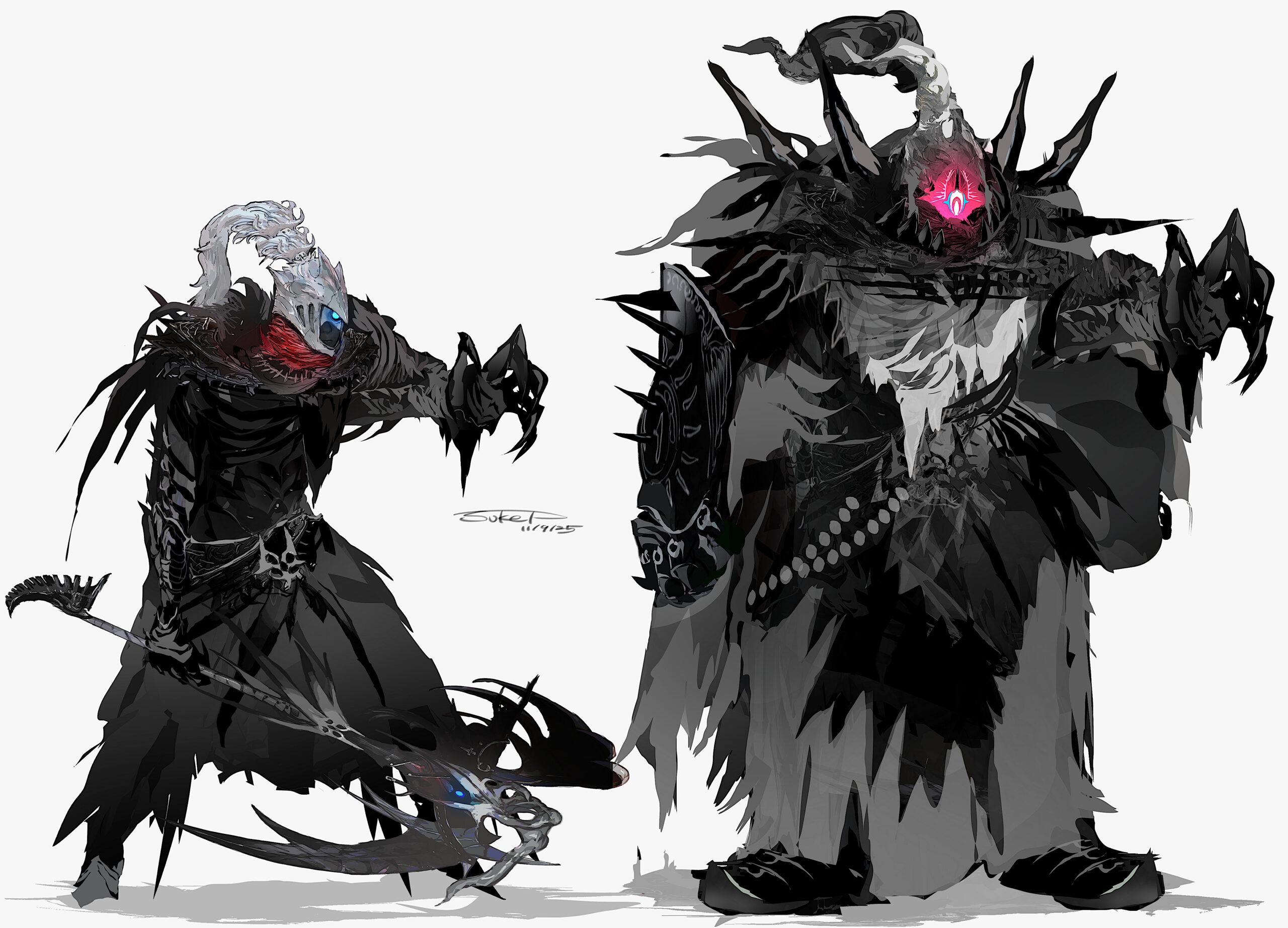 #20 ダークライ・メガダークライモチーフの騎士
