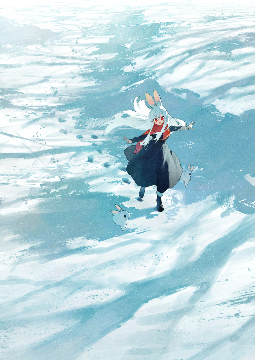 #20 雪の道