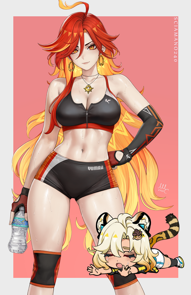 #22 Mavuika gym - Genshin Impact