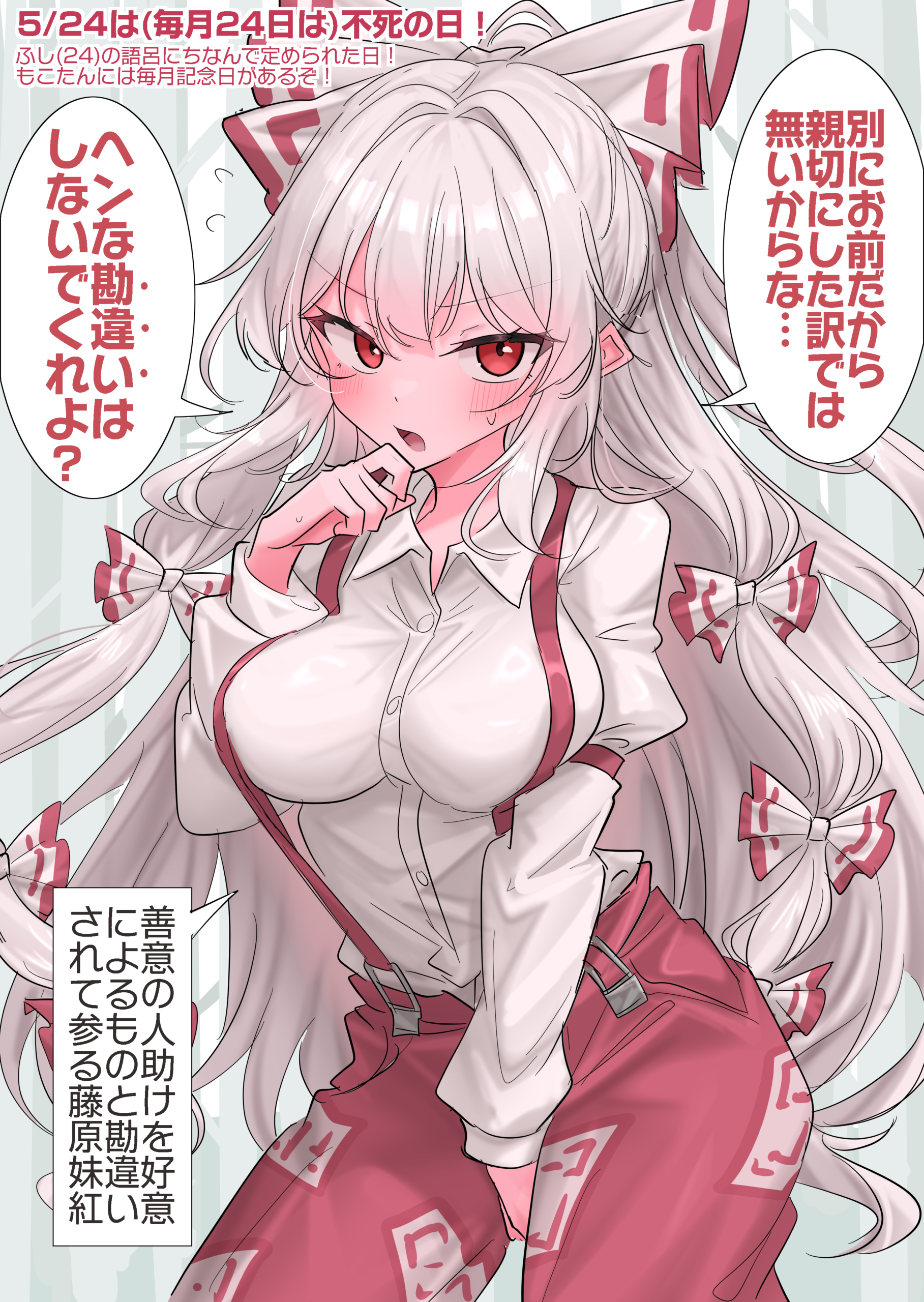 #14 5/24は不死の日！(藤原妹紅の日)