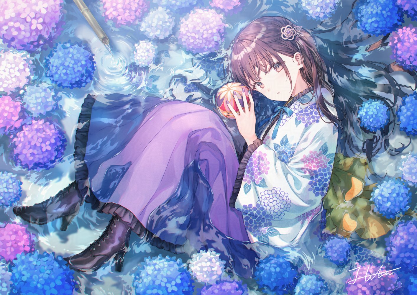 #24 花手水