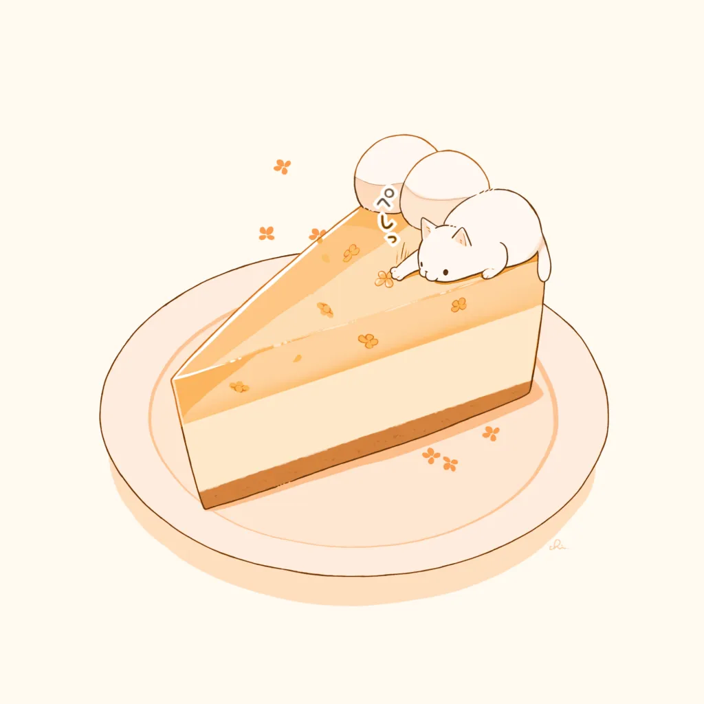 #4 金木犀のケーキ