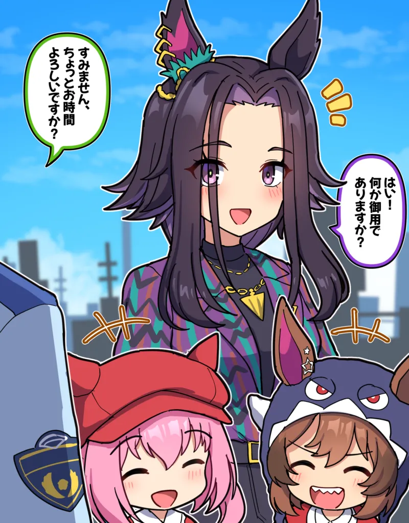 #8 新衣装メノと職務質問
