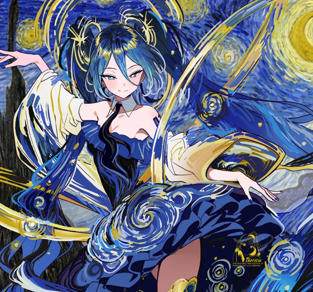 #25 名画 × 初音ミク ②