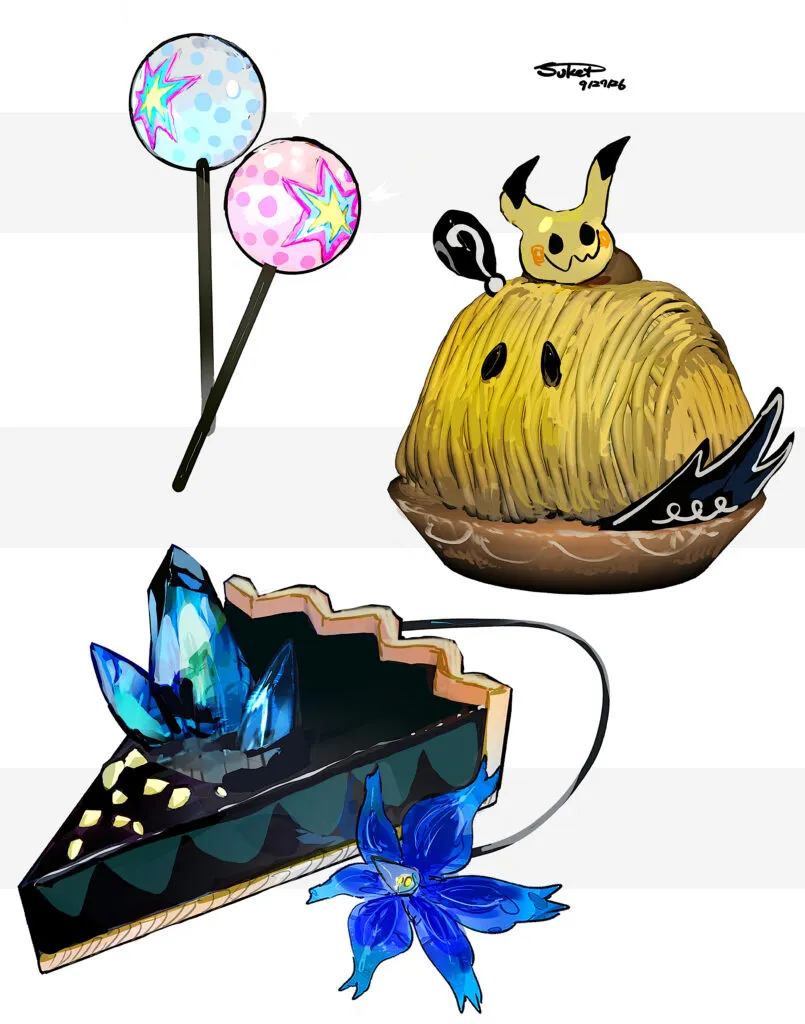 #30 ポケモンモチーフのデザート２