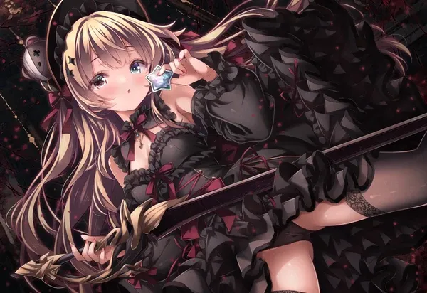 #16 黒くてゴスい剣の子