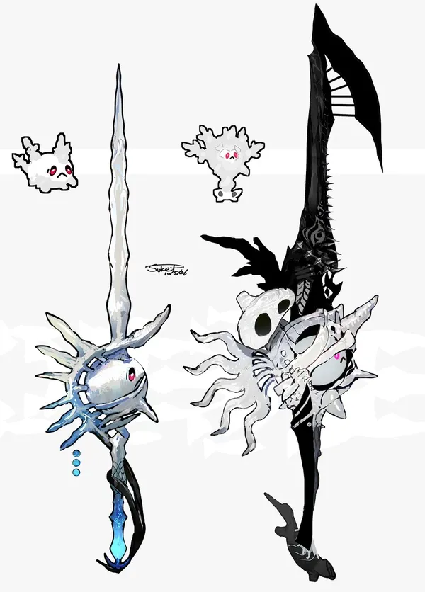 #27 ガラルサニーゴ・サニゴーンモチーフの武器（ポケモン）