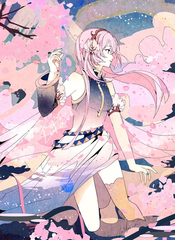 #26 葛飾北斎コラボのルカ🌸